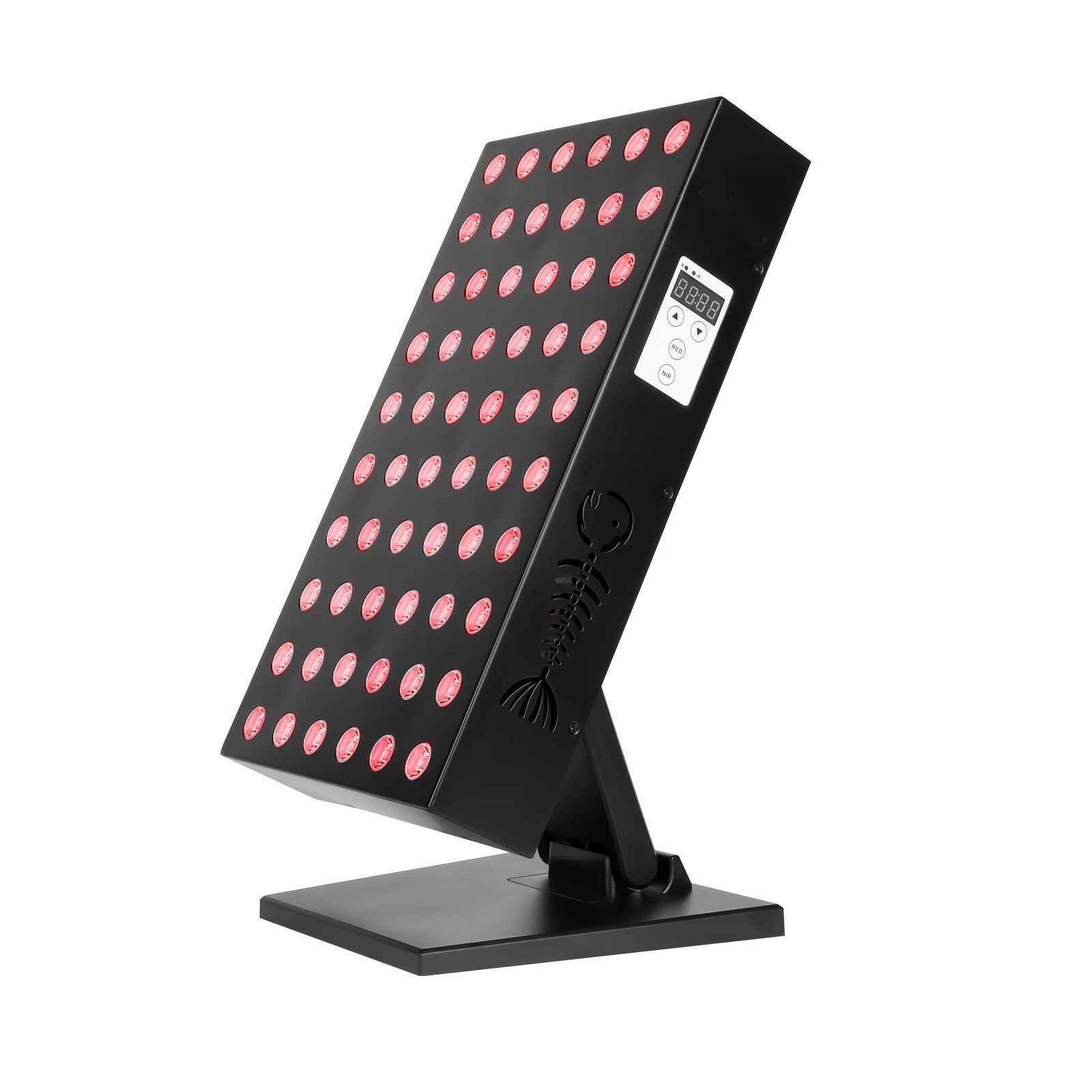 Panel port&aacute;til de terapia de luz roja de 300 W para el rostro